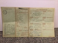 FORD ANGLIA 100E 1958 BLACK CLASSIC VINTAGE RF60 LOGBOOK MEMORABILIA