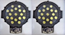 2 x 4x4 LED Spot Lamp 51W with
