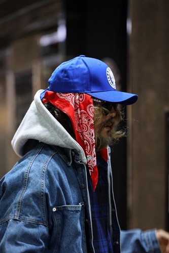 Oversized paisley bandana - oversized,