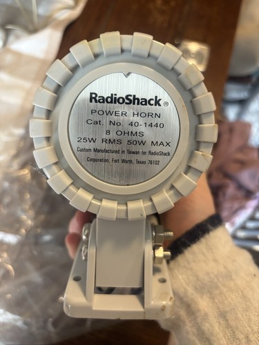 Radio shack power horn - radio,