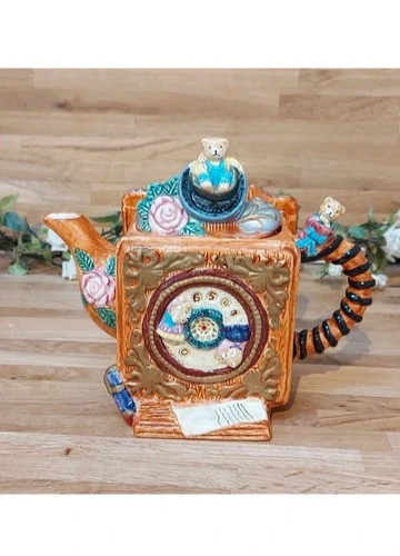 Novelty teapot teddy bear - novelty,
