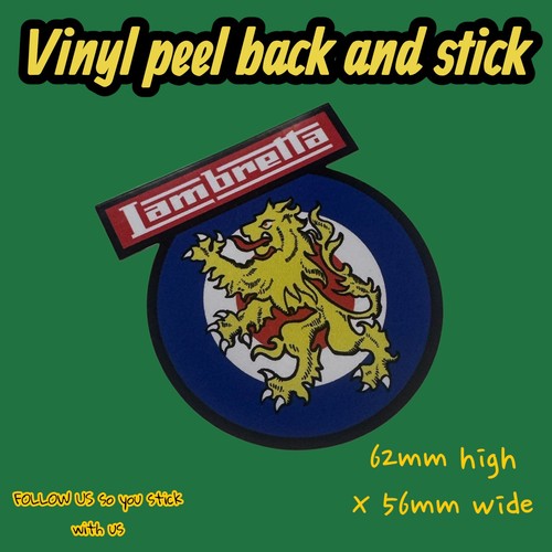 Lambretta lion vintage style - vintage,