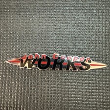 Genuine Mini R53 John Cooper Works JCW Rear Boot Badge Excellent Used  Condition