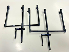 Singles storks buzz bar and bank sticks, Case, 2 & 3 rod, Aluminium, Black,