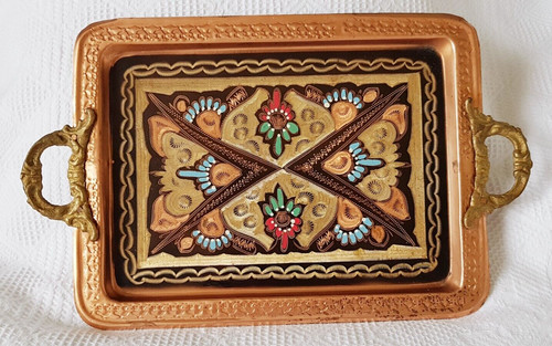 Tray with handles - handles, ~