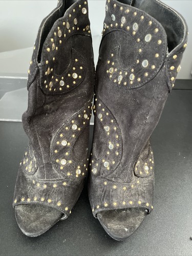Peep toe boots size - peep,