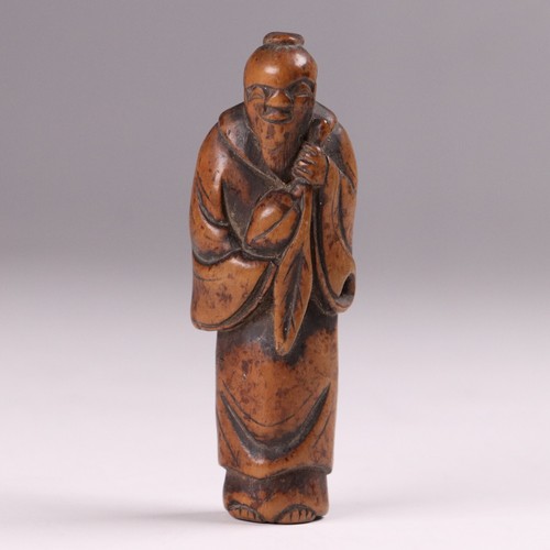 Antique japanese wood - wood, hand