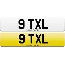 9 TXL short 4 digit dateless number plate suit Twisted Landrover Defender 90 XL