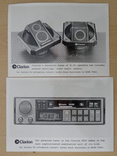 2 x Clarion E920 Car Stereo Hi