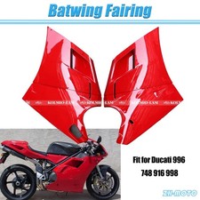 Fit Ducati 996 748 916 998 Batwing Left Right Side Fairing Part Bodywork Yellow