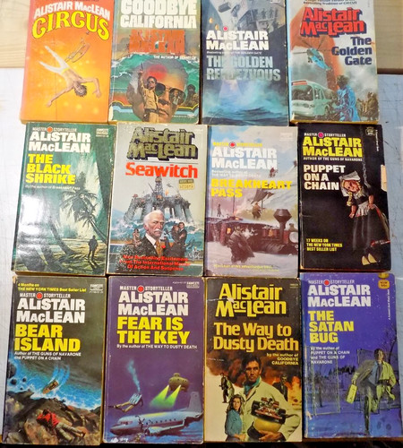 Alistair maclean paperbacks - alistair, 12