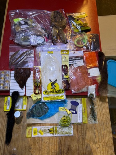Fly tying materials - materials, lot
