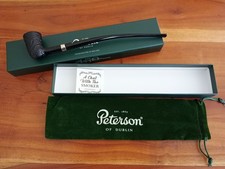 Peterson Churchwarden D17 Briar Pipe in a Sandblasted Finish