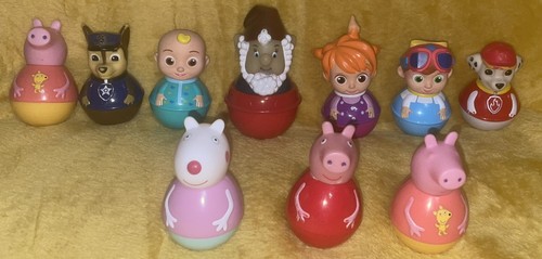Mixed weebles wobble toys 10 - mixed, x