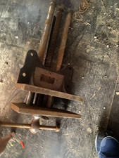 record large carpenters bench vice quik release