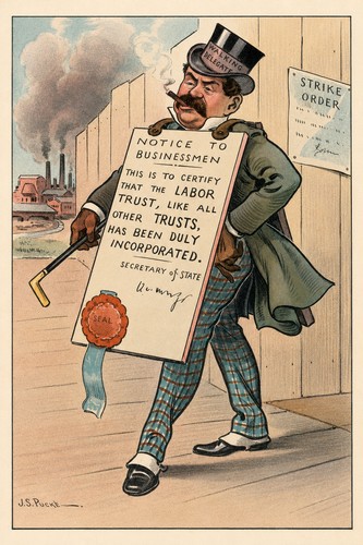 Vintage labor trust political - labor,