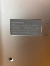 Apple Power Mac G5 Tower Spare And Repair Model A1047