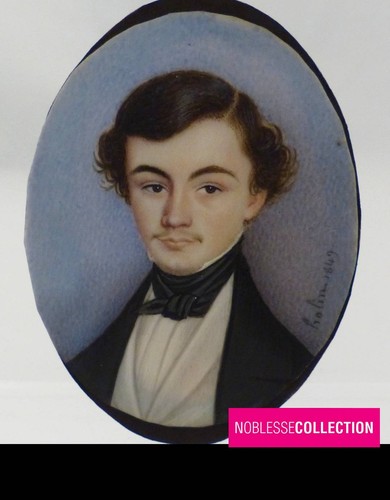 Signed dated 1849 antique - &,