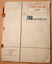 Massey Harris The 780 Combine