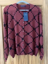 M & S Button Up Cardigan BNWT