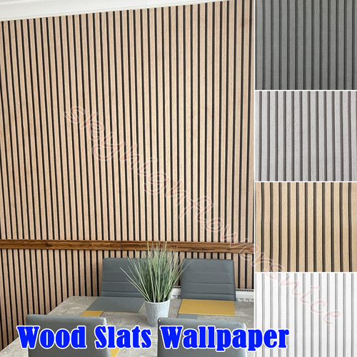 Wooden slat panelling - wooden,