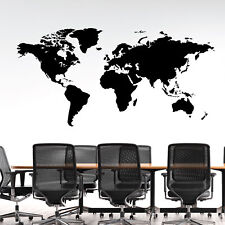 World Map  - Wall Art Sticker
