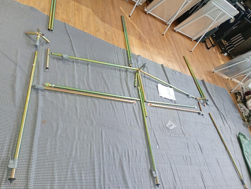 Spare steel frame outdoor - steel,