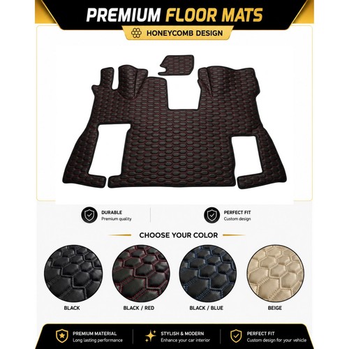 Honeycomb eco leather floor - honeycomb,