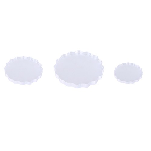 3pcs reusable acrylic stamping - 3pcs,