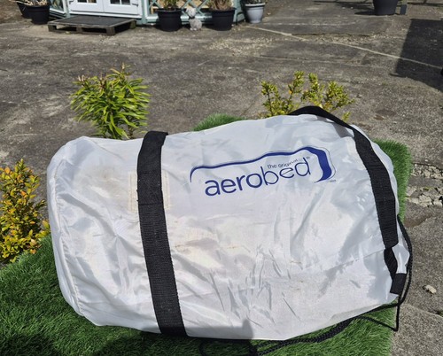 Aerobed double raised air bed - air,