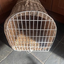 Vintage Wicker Basket Medium