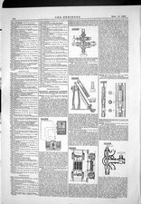 Old Print 1885 American Patents Electric Motor Farmer Blast Furnace Brown 19th