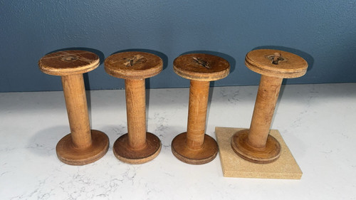 Antique wooden textile mill - wooden,