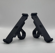 Number Plate Clips/holders for Audi Honeycomb Grills (Flexible Push&Lock Design)