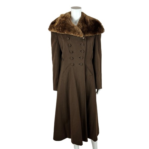 Vintage 1940s princess coat - 1940s,