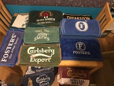 Beer towels carlsberg, John smiths, foster’s theakston and more