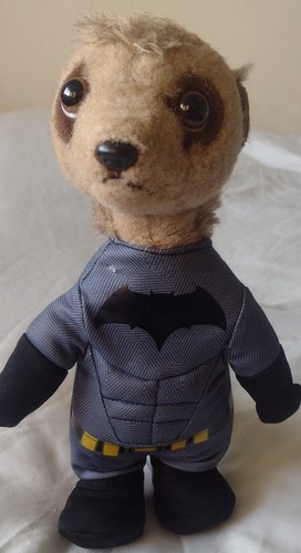 Batman meerkat soft toy - meerkat,