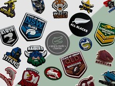 Rugby League - Charms for Shoes Clogs Sandals - Football Australia NZ NRL Footy
