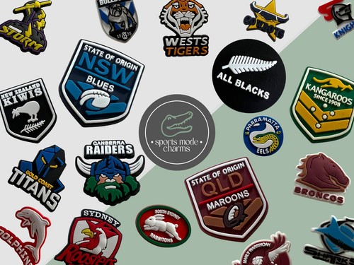 Rugby league charms for - -,