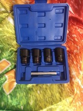 BlueSpot 5Pcs Locking Wheel Nut Remover Set 17-22mm