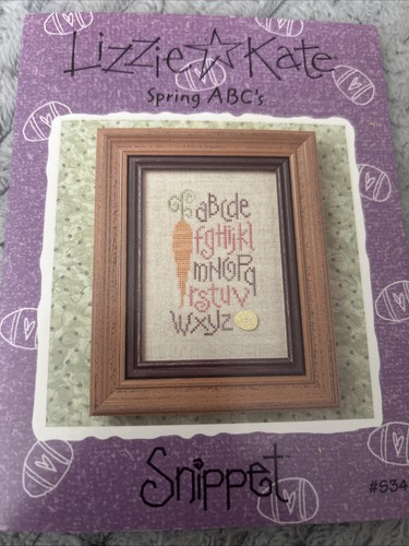 Spring abcs lizzie - spring, cross