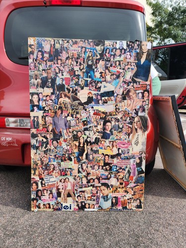 Giant collage art - collage, y2k