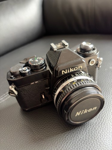Nikon black body 50mm - body, +