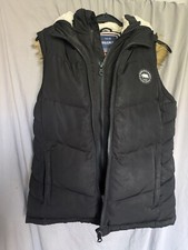 Soulcal&Co Bodywarmer Gilet Hooded Jacket Furlined Ladies Girls Womens Size 8 