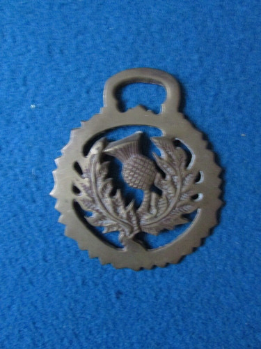 Vintage horse brass - horse, scottish