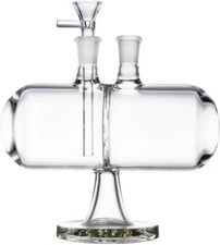7" invertible Gravity  14.5mm Glass Water  Shisha Hooka Bong