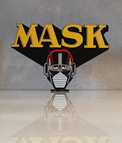 Mask 3d printed - 3d, logo