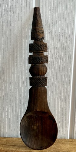Vintage hand carved wooden - vintage,