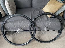 Campagnolo Record Pista 32 Hole Hubs/Kinlin Rims/ DTSwiss Spokes/ Veloflex Tubs