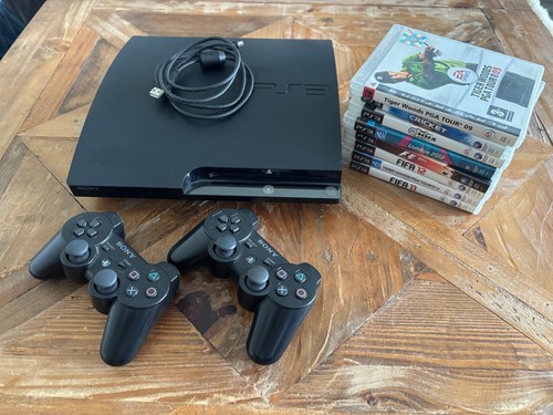 Sony playstation slim 320gb - playstation, 3